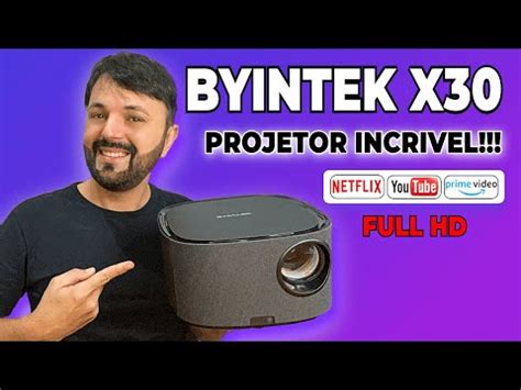 Byintek X Projetor Full Hd Incrivel Review E Unboxing Youtube