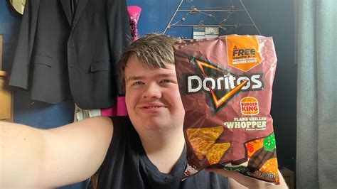 Doritos Burger King Flame Grilled Whopper Review Youtube