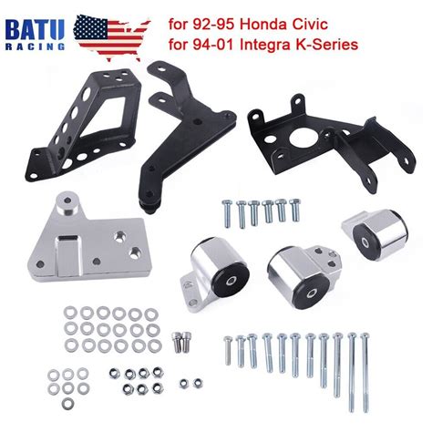 K Series Engine Mount Bracket K20 K24 Dc2 Eg6 Dc For Honda Civic 92 95 Eg K Swap Ebay