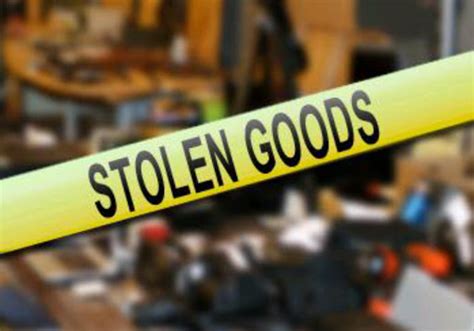 Cops To Sell Stolen Goods