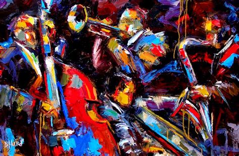 Debra Hurd Original Paintings And Jazz Art Jazz Connections Abstract