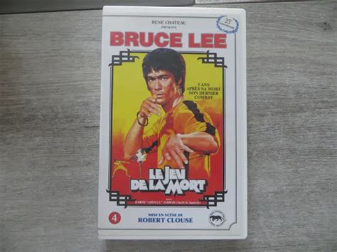 CASSETTE VHS RENE Chateau Bruce Lee Le Jeu De La Mort Occasion EUR 10