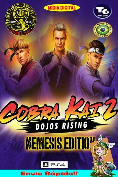 Cobra Kai Dojos Rising Nemesis Edition Dlcs Tr Ia Games Locadora