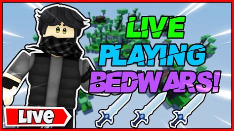 Live Win Robux Every New Subs Live Roblox Bedwars Custom Matches