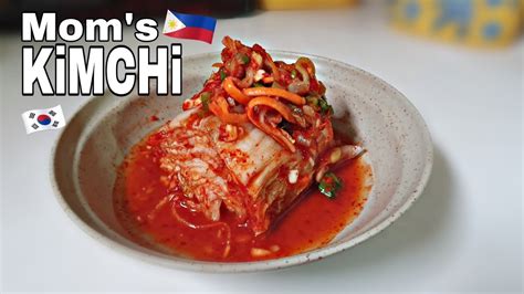 Kimchi Recipe Simple And Easy To Make Home Made Pinoy Filipino Mom Youtube