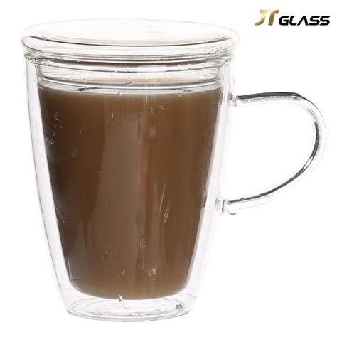 Wholesale 260ML Borosilicate Glass Double Wall Thermos Coffee Cup With