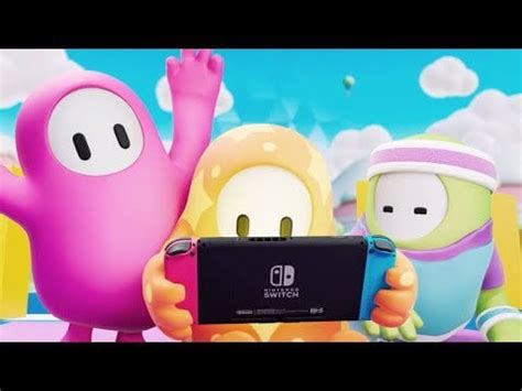 FALL GUYS: Nintendo Switch Oled Gameplay Winning Comp, FREE GAME!!! # ...