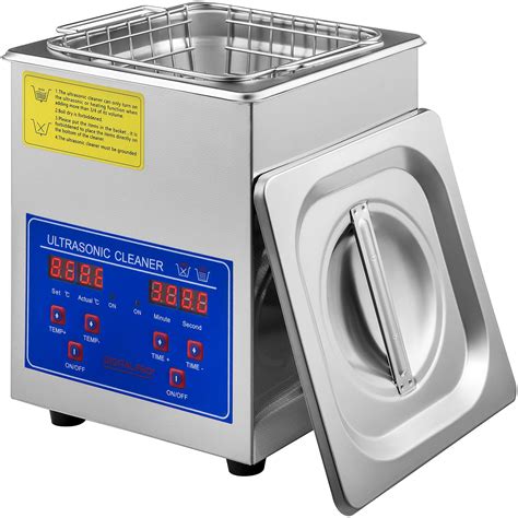 Vevor Ultrasonic Cleaner 2l Digital Ultrasonic Parts Cleaner With Timer 40khz Professional 304