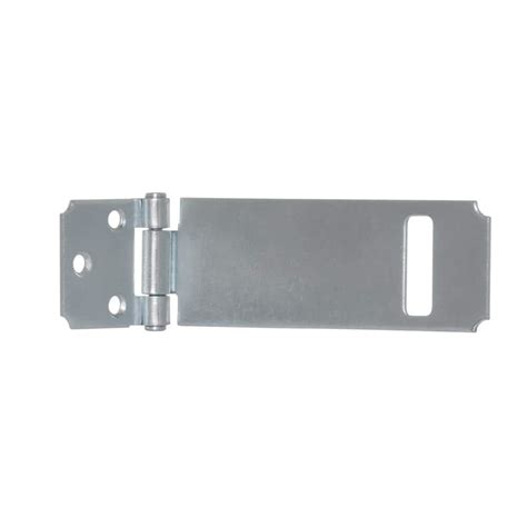 Everbilt 4 1 2 In Zinc Plated Adjustable Staple Safety Hasp 15124