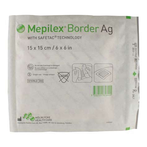 Mepilex Border Ag Foam Dressing Medical Monks