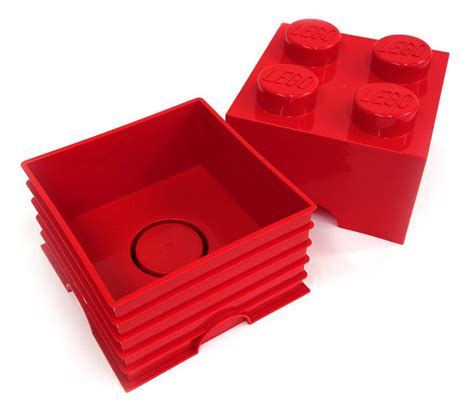 Lego Rangements Pas Cher Brique De Rangement Rouge Plots