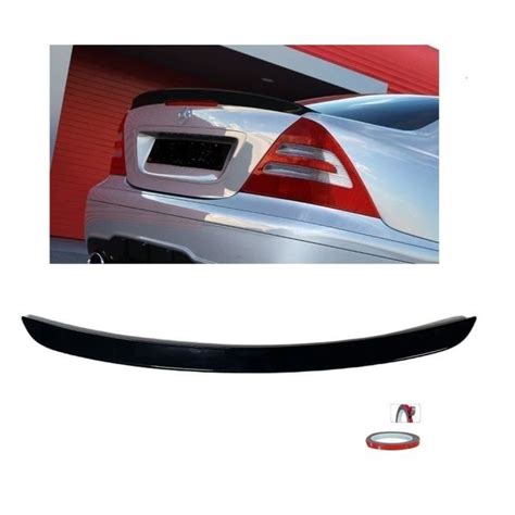 Becquet Spoiler De Coffre Noir Brillant Look Amg Pour Mercedes Classe C