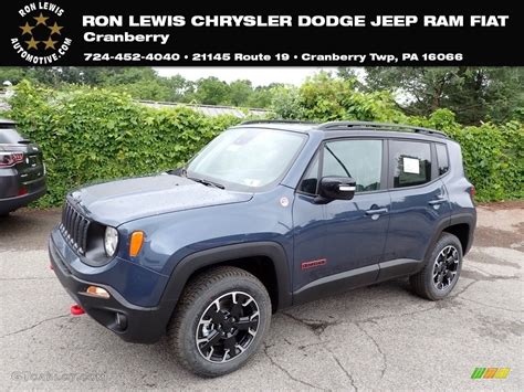 Slate Blue Pearl Jeep Renegade Trailhawk X Photo