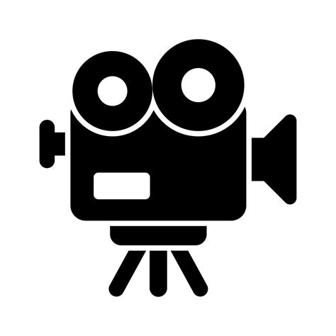 Retro film camera vector design in trendy style, professional video camera design 23142181 ...