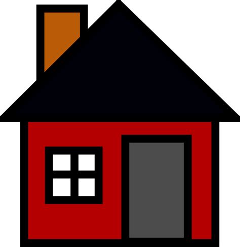 Onlinelabels Clip Art Small House