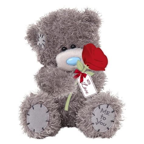 Tatty Teddy Made With Love Me To You Bear With Rose