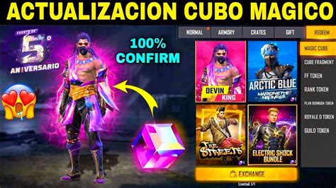 Garena Regala Y Actualiza Trajes Cubo M Gico Registro Servidor Avanzado