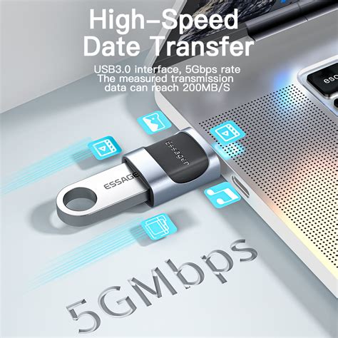 Essager Otg Usb To Type C Adapter Converter Fast Charging A