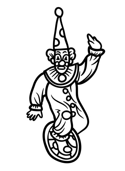 Unicycle Coloring Pages Printable For Free Download