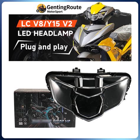 Lc V Fi Y Zr Y V Headlight Led Head Lamp Lampu Depan Headlamp