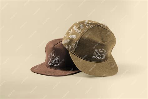 Premium PSD | Snapback hat mockup design