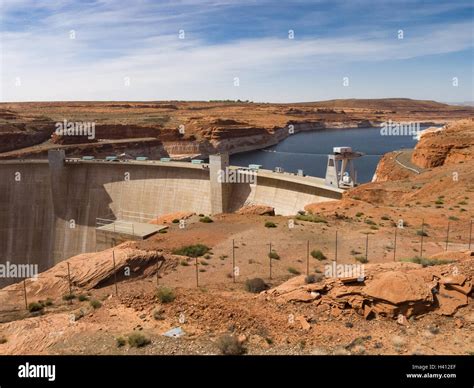 Glen Canyon Dam, Arizona Stock Photo - Alamy