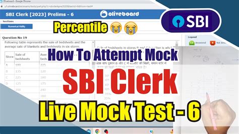 Oliveboard Sbi Clerk Live Mock Test How To Attempt Mock Just Do