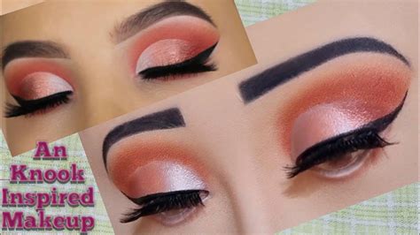 Peachy Eye Makeup Tutorial Inspired By Anknook Glam Makeup Youtube