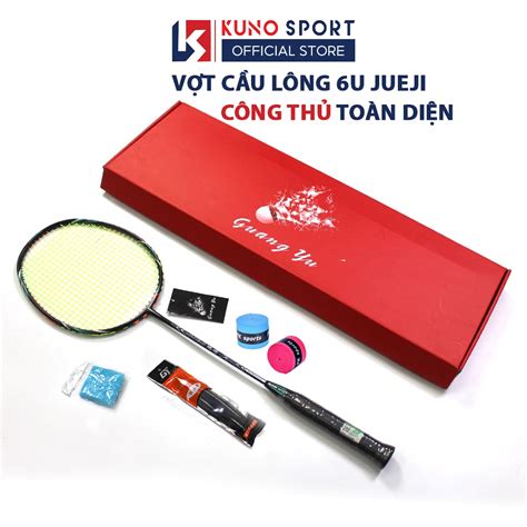 Vợt Cầu Lông Chính Hãng Guangyu 6u Jueji Khung Carbon Vợt Cầu Lông Đơn