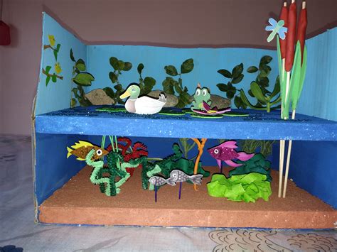 Ecosistema Acuatico Maquetas De Ecosistemas Tipos De Ecosistemas ...