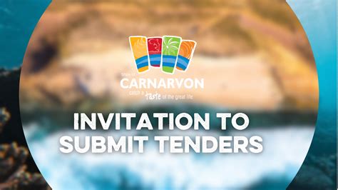 Public Notice Invitation To Submit Tenders Shire Of Carnarvon