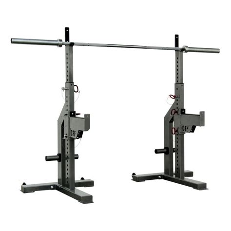 CFF PRO Series Elite HD Squat Stands 1200lb Capacity Home Gym Garage