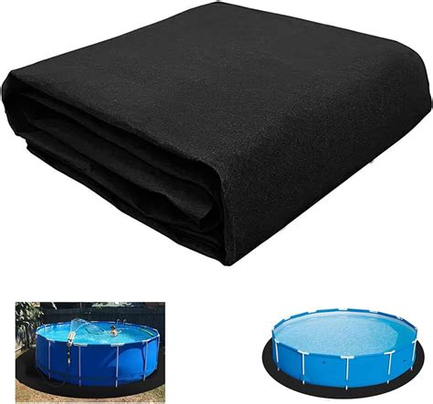 Drisubt Fu Runder Pool Liner Pad F R Oberirdische Pools Langlebig