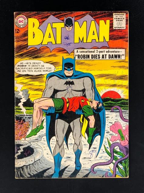 Batman Vg Fn Iconic Moldoff Cover St Dr Hurt Comic