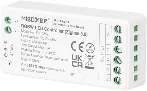 Lighteu Milight Miboxer Zigbee Rgbw Led Stripcontroller V V