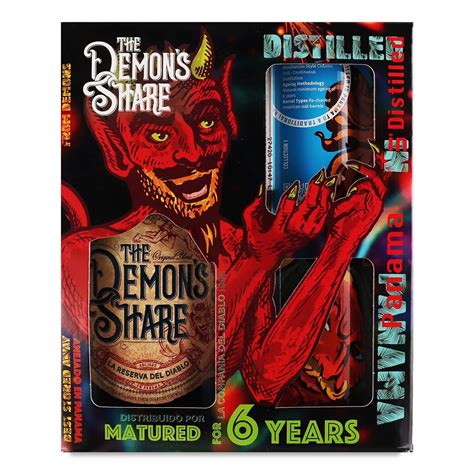 Ром The Demon s Share La Reserva Del Diablo Rum 6yo 2 банки 40 0 7