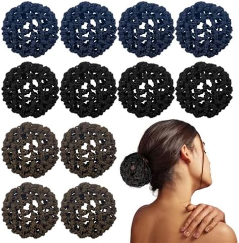 Amazon Pack Colored Hair Nets For Ballet Bun Cover Invisible