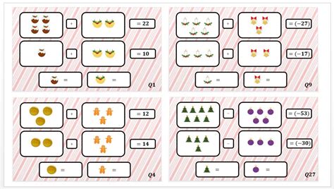 Ks3 To Ks4 Gcse Christmas Algebra Simultaneous Equations Quiz