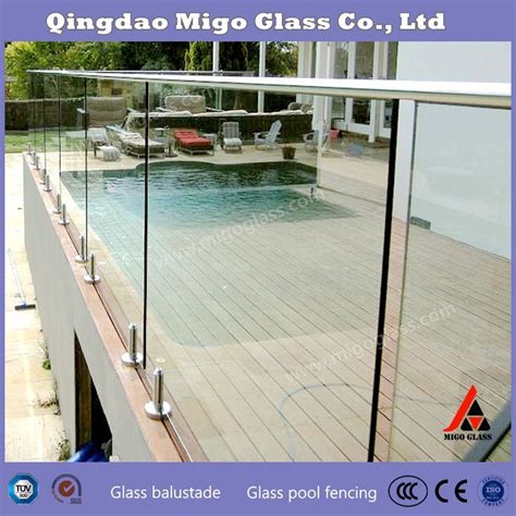 6 6mm Laminated Safety Glass Balcony Balustrade Glass Railing Glass Staircase China Glass