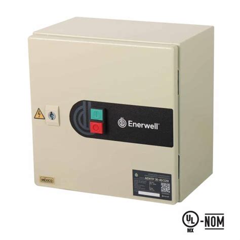 Arrancador a tensión plena con interruptor termomagnético ENERWELL