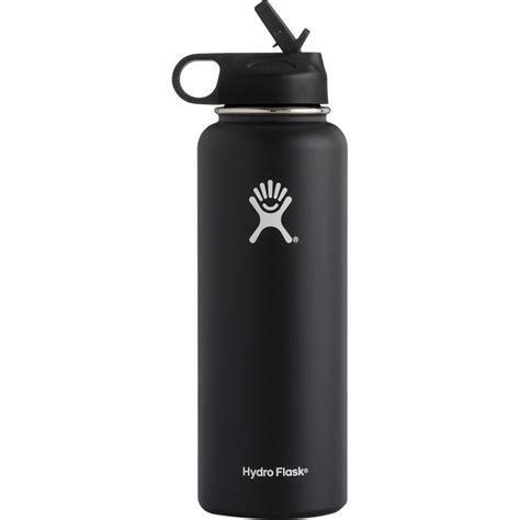 Hydro Flask 40oz Wide Mouth Water Bottle With Straw Lid