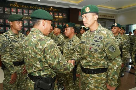 Pangdivif Kostrad Pimpin Upacara Serah Terima Jabatan Dan Laporan