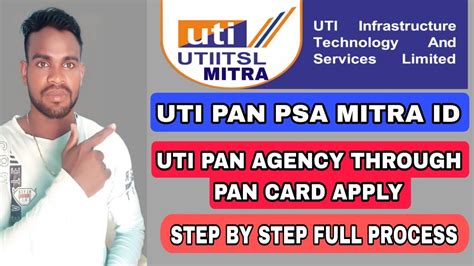 New Pan Card Apply Online Complete Process Uti Pan Agency Card