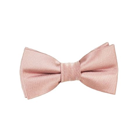 Plain Dusky Pink Boys Silk Bow Tie From Ties Planet Uk