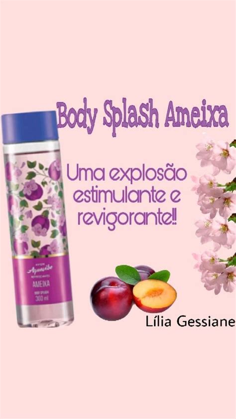 Aquavibe Body Splash Ameixa Avon Lipstick