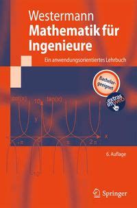 Mathematik F R Ingenieure Von Thomas Westermann Buch