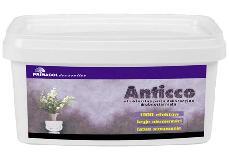 Pasta Strukturalna Anticco Kg Primacol Decorative Unicell Farby