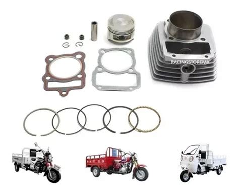 Kit De Cilindro Completo Motocarro Dazon Kamaji Dinamo 200cc Envío gratis