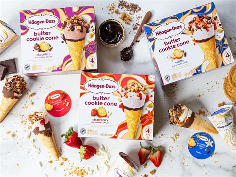 Save 2 50 On Any Of The Amazing New Häagen Dazs Butter Cookie Cones