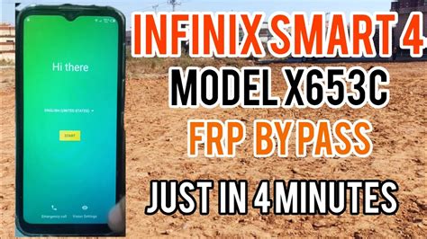 Infinix Smart 4 Frp Bypass New Method Just One Click X653c Remove Frp